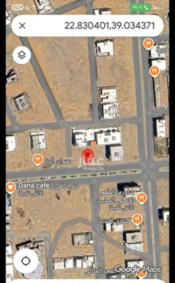 أرض للإيجار في شارع طريق ابو ذر الغفاري, حي النعيم, مدينة رابغ, منطقة مكة المكرمة
