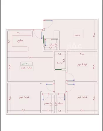 شقة للبيع في شارع السامر, حي الواحة, مدينة جدة, منطقة مكة المكرمة صورة 4