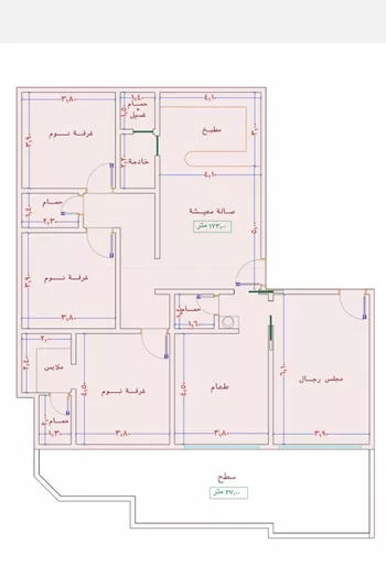 شقة للبيع في شارع الامير عبدالمجيد, حي الصواري, مدينة جدة, منطقة مكة المكرمة صورة 5