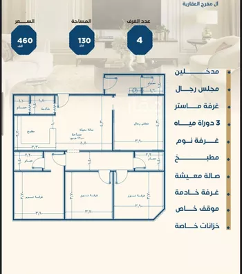 شقة للبيع في شارع ابن الشرف, حي الجامعة, مدينة جدة, منطقة مكة المكرمة صورة 4