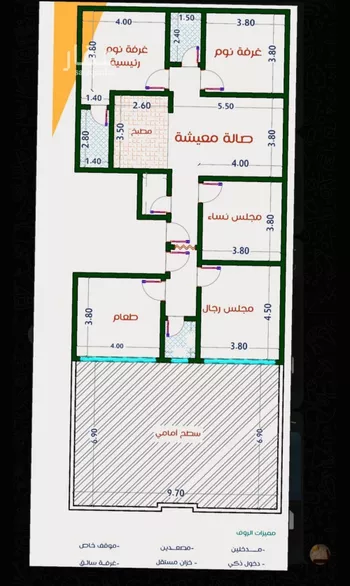 شقة للبيع في شارع عاصم ابن قيس, حي الربوة, مدينة جدة, منطقة مكة المكرمة صورة 3