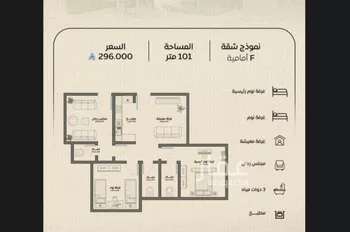 شقة للبيع في شارع عمر بن الحاجب, حي الريان, مدينة جدة, منطقة مكة المكرمة صورة 2