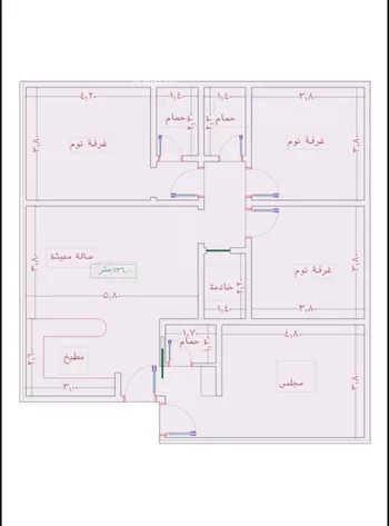 شقة للبيع في شارع السامر, حي الواحة, مدينة جدة, منطقة مكة المكرمة
