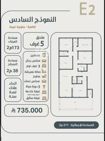 شقة للبيع في شارع ابو مصعب الاسدي, حي النعيم, مدينة جدة, منطقة مكة المكرمة صورة 5