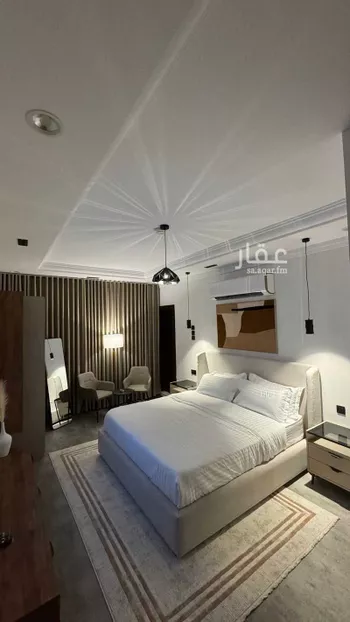 استديو مفروش للحجز في شارع الأقطار ، حي الملقا ، الرياض ، منطقة الرياض