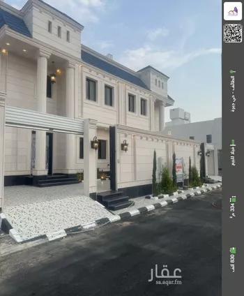 فيلا للبيع في شارع ابن الوارث, حي الرحبة, مدينة امارة منطقة مكة المكرمة - الطائف, منطقة مكة المكرمة