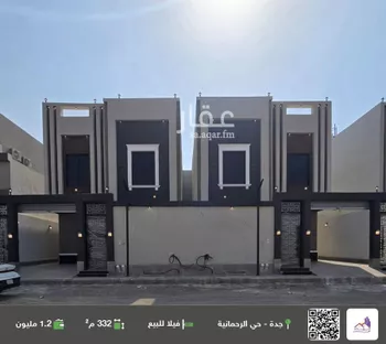 فيلا للبيع في شارع جبل دقم الوبر, حي الرحمانية, مدينة جدة, منطقة مكة المكرمة