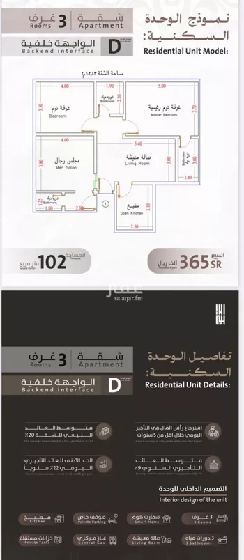 شقة للبيع في شارع يوسف الريحاني, حي الفيصلية, مدينة جدة, منطقة مكة المكرمة صورة 5