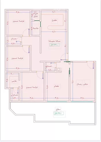 شقة للبيع في شارع الامير عبدالمجيد, حي الصواري, مدينة جدة, منطقة مكة المكرمة صورة 5