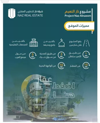 شقة للبيع في شارع انس ابن ظهير, حي النعيم, مدينة جدة, منطقة مكة المكرمة صورة 5
