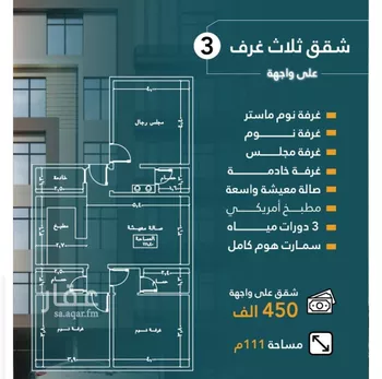 شقة للبيع في شارع انس ابن ظهير, حي النعيم, مدينة جدة, منطقة مكة المكرمة صورة 4