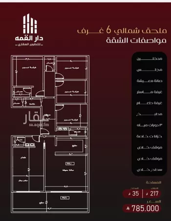 شقة للبيع في حي الفيصلية, مدينة جدة, منطقة مكة المكرمة