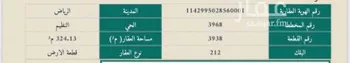 أرض للبيع في شارع 18445661, حي النظيم, مدينة الرياض, منطقة الرياض صورة 4