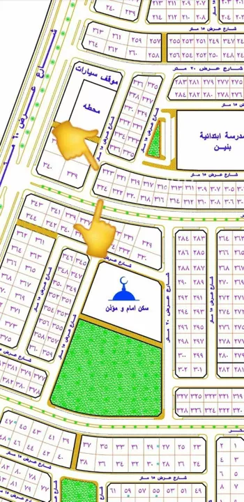 أرض للبيع في شارع اليرموك 129, حي اليرموك, مدينة حفر الباطن, المنطقة الشرقية