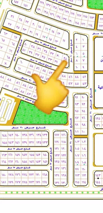 أرض للبيع في شارع اليرموك 73 ، حي اليرموك ، حفر الباطن ، حفر الباطن