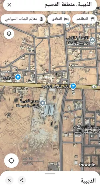 أرض للبيع في مدينة الذيبيه, منطقة القصيم