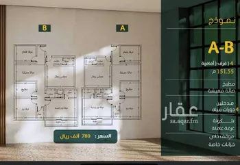 شقة للبيع في شارع المناهج, حي النهضة, مدينة جدة, منطقة مكة المكرمة صورة 4