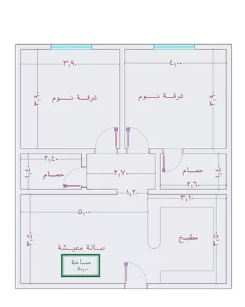 شقة للبيع في شارع الامير عبدالمجيد, حي الصواري, مدينة جدة, منطقة مكة المكرمة صورة 3