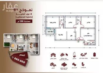 شقة للبيع في شارع ابن الرومي, حي الحمراء, مدينة جدة, منطقة مكة المكرمة صورة 3