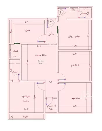 شقة للبيع في شارع السامر , حي الواحة, مدينة جدة, منطقة مكة المكرمة صورة 5