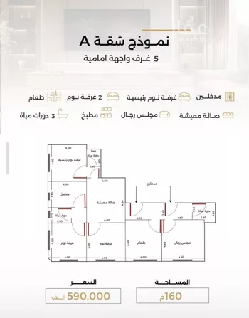 شقة للبيع في شارع الناصر بن الأحمر, حي الصفاء, مدينة جدة, منطقة مكة المكرمة صورة 5