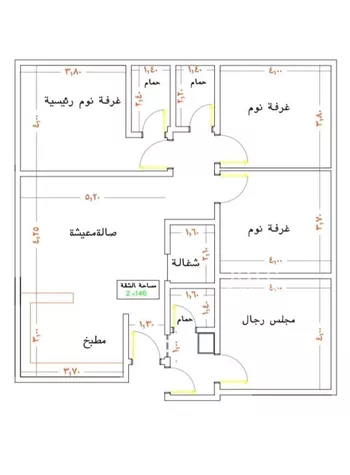 شقة للبيع في شارع نبهان الثمار, حي النزهة, مدينة جدة, منطقة مكة المكرمة صورة 4