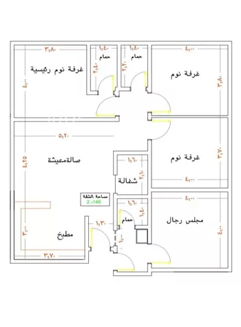 شقة للبيع في شارع نبهان الثمار, حي النزهة, مدينة جدة, منطقة مكة المكرمة صورة 3