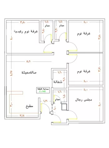شقة للبيع في شارع نبهان الثمار, حي النزهة, مدينة جدة, منطقة مكة المكرمة صورة 3