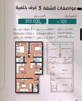 شقة للبيع في شارع عوف بن نجوي, حي النزهة, مدينة جدة, منطقة مكة المكرمة صورة 4