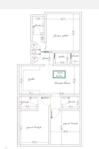 شقة للبيع في شارع ظعفرانه, حي النزهة, مدينة جدة, منطقة مكة المكرمة صورة 2