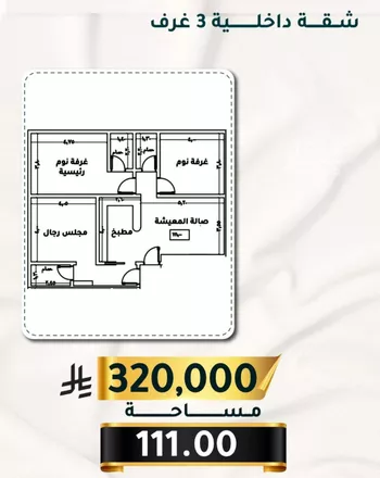 شقة للبيع في شارع الاسود, حي الثغر, مدينة جدة, منطقة مكة المكرمة صورة 5
