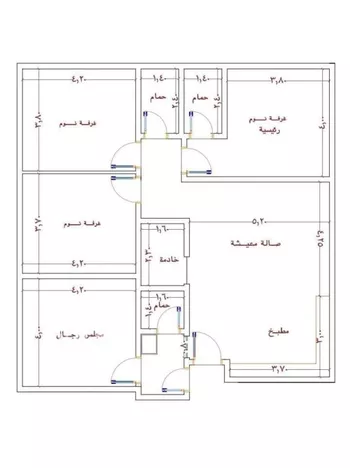 شقة للبيع في شارع نبهان الثمار, حي النزهة, مدينة جدة, منطقة مكة المكرمة صورة 3