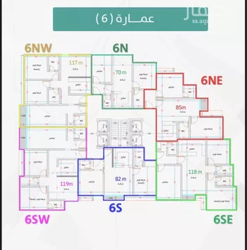 شقة للبيع في شارع عبدالله عمر نصيف, حي الفيحاء, مدينة جدة, منطقة مكة المكرمة