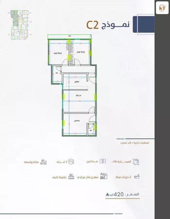 شقة للبيع في شارع بنو هذيل, حي الفيحاء, مدينة جدة, منطقة مكة المكرمة صورة 3