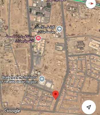 أرض للبيع في حي الروابي, مدينة جازان, منطقة جازان