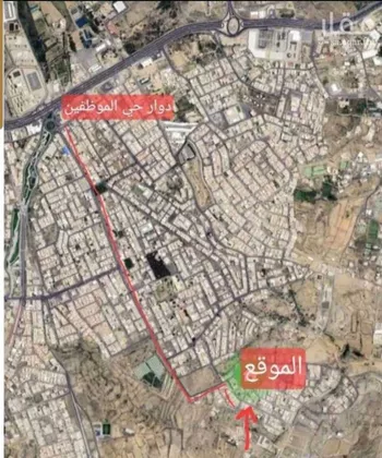 أرض للبيع في شارع الشبيرة ، حي الموظفين ، أبها ، منطقة عسير صورة 3