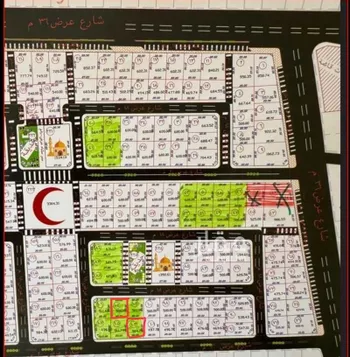 أرض للبيع في حي حي ج11, مدينة بقعاء, منطقة حائل صورة 3