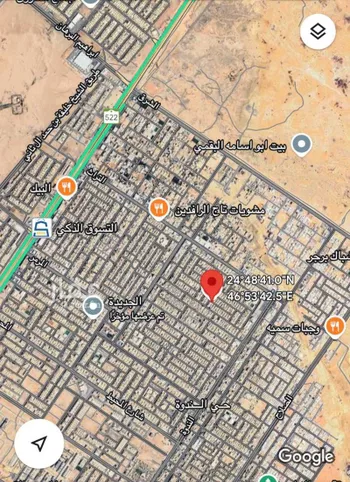 أرض للبيع في شارع البتيراء, حي النظيم, مدينة الرياض, منطقة الرياض صورة 2