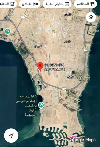 أرض للبيع في شارع ابو ذؤيب الهذلي, حي المرجان, مدينة الخبر, المنطقة الشرقية
