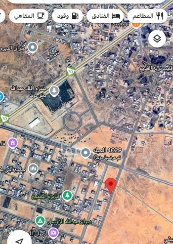 أرض للبيع في شارع فاطمة الزهراء بنت النبي رضي الله عنها, حي زرود, مدينة تربة, منطقة حائل