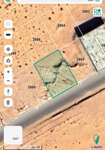 أرض للبيع في حي الجامعة, مدينة شقراء, منطقة الرياض صورة 3