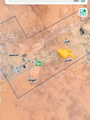 أرض للبيع في حي الجامعة, مدينة شقراء, منطقة الرياض صورة 2
