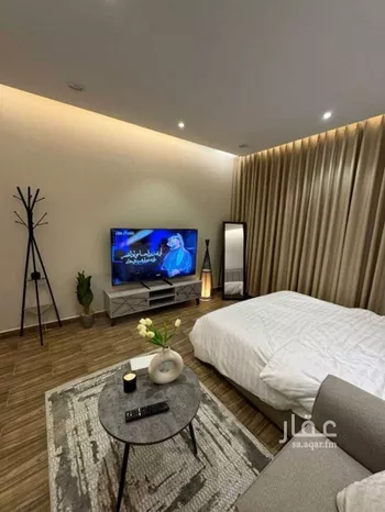 استديو مفروش للحجز في شارع العين البيضاء ، حي غرناطة ، الرياض ، منطقة الرياض
