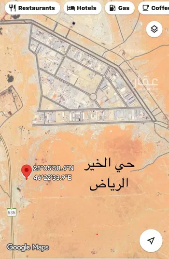 أرض للبيع في حي الخير, مدينة الرياض, منطقة الرياض