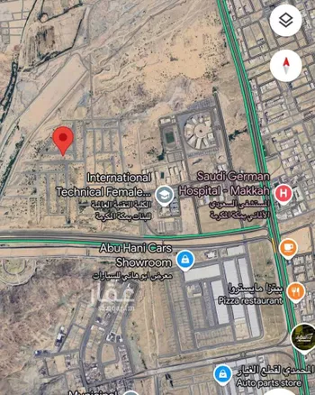 أرض للبيع في شارع أبي الأزهر الأوسي, حي القرارة الجديد, مدينة مكه المكرمه, منطقة مكة المكرمة