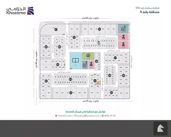 أرض للبيع في شارع امين المحبي, حي الوسام, مدينة خميس مشيط, منطقة عسير صورة 2