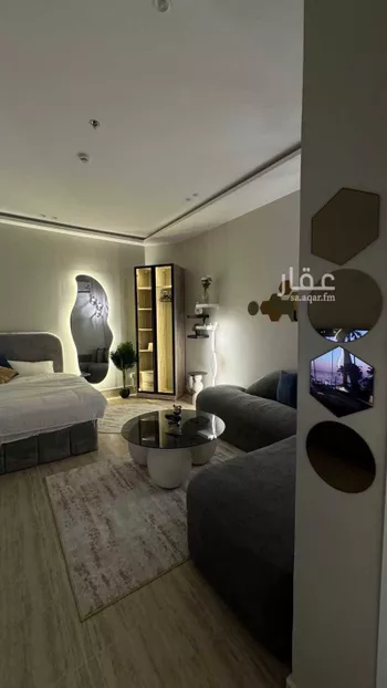 استديو مفروش للحجز في شارع ام الهوشان, الحمراء, الخبر