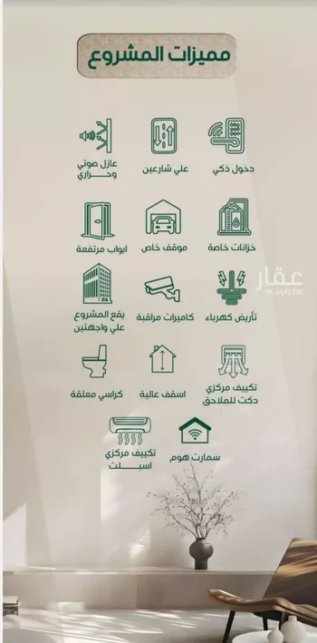 شقة للبيع في شارع ابن الرومي, حي الحمراء, مدينة جدة, منطقة مكة المكرمة صورة 2