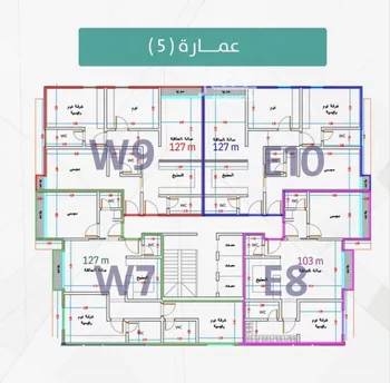شقة للبيع في شارع إمام الدين المرشدي, حي الفيحاء, مدينة جدة, منطقة مكة المكرمة صورة 4