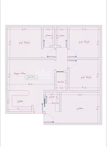 شقة للبيع في شارع السامر, حي الواحة, مدينة جدة, منطقة مكة المكرمة صورة 2